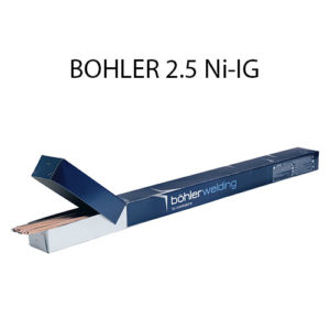 Проволока присадочная (пруток) BOHLER 2.5 Ni-IG