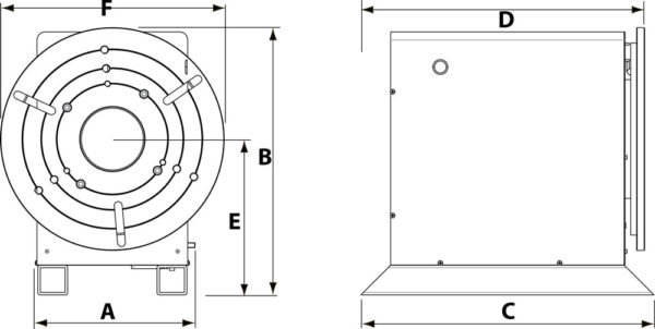 Поворотно-наклонные столы FRT 50-150 HS125/H/V