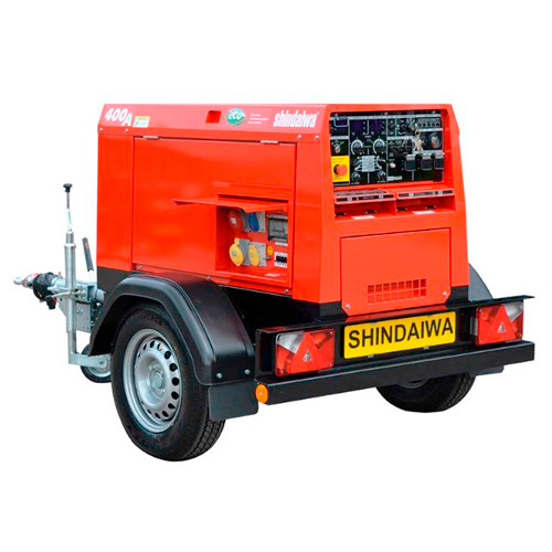 Сварочный дизельный  агрегат  SHINDAIWA DGW400DMK/RU