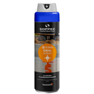 Аэрозольный флуоресцентный маркер Soppec Ideal Spray, для строительства и геодезии