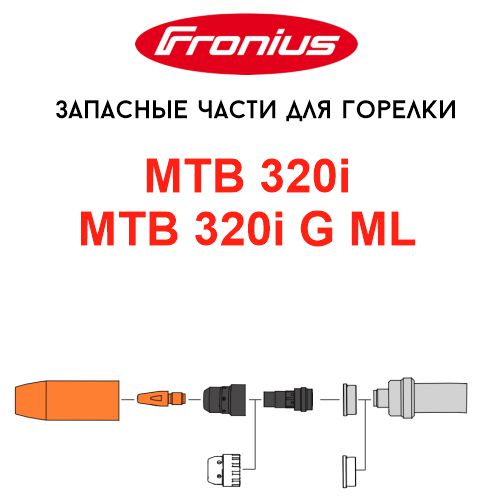 MTB 320i MTB320i G ML Запасные части для горелок MTG 320i / MTB 320i G ML