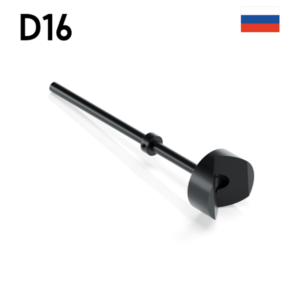 Опора с удлинителем ⌀ 80 мм D16