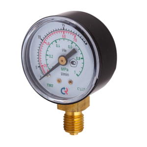 Манометр ТМ-210Р.00(0-70/20L/min (1,0MPa)M12х1,5.2,5 (Гелий) ПОВЕРЕННЫЙ