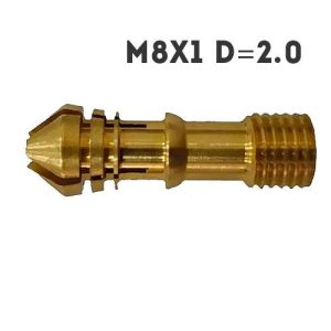 Цанга укороченная 502 М8х1 d=2.0